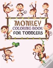 Monkey Coloring Book For Toddlers