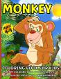 Monkey Coloring Book - Preview