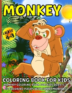 Capa do artigo Monkey Coloring Book