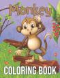 Monkey Coloring Book - Preview