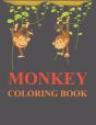Monkey Coloring Book - Preview