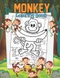 Monkey Coloring Book - Preview