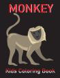 Monkey Kids Coloring Book - Preview