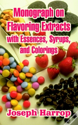 Capa do artigo Monograph On Flavoring Extracts