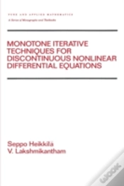 Capa do artigo Monotone Iterative Techniques For Discontinuous Nonlinear Differential Equations