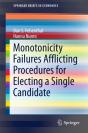Monotonicity Failures Afflicting Procedures For Electing A Single Candidate - Preview