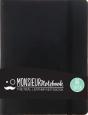 Monsieur Notebook Leather Journal - Black Sketch Small A6 - Preview