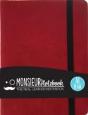 Monsieur Notebook Leather Journal - Red Plain Small A6 - Preview