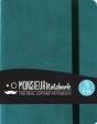 Monsieur Notebook - Real Leather A6 Turquoise Plain - Preview