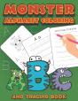 Monster Alphabet Coloring And Tracing Book - Preview