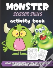 Monster Scissor Skills Activity Book