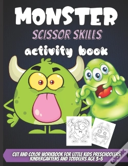 Capa do artigo Monster Scissor Skills Activity Book