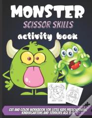 Monster Scissor Skills Activity Book