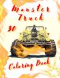 Monster Truck Coloring Book - Preview
