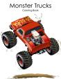 Monster Trucks Coloring Book 1 - Preview