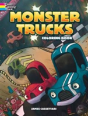 Monster Trucks Coloring Book - Preview