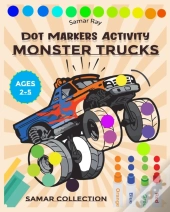 Monster Trucks Dot Markers Activity