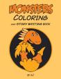 Monsters Coloring Book - Preview