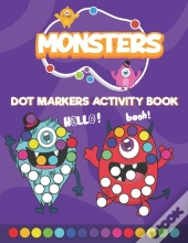 Monsters Dot Markers Activity Book