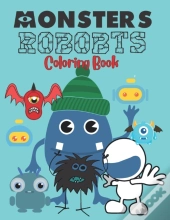 Monsters Robots Coloring Book