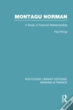 Capa do artigo Montagu Norman (Rle Banking & Finance)