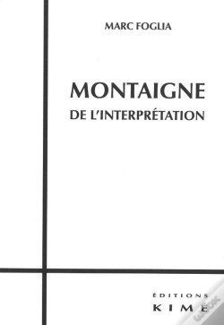 Capa do artigo Montaigne ; De L'Interprétation