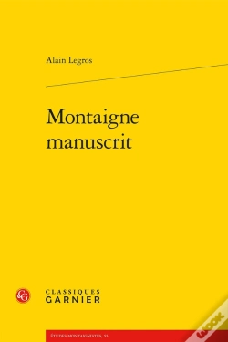 Capa do artigo Montaigne Manuscrit