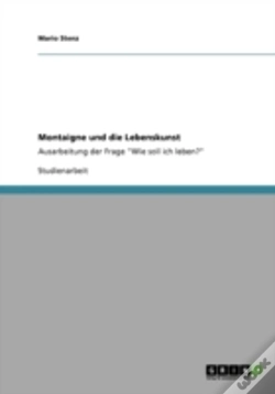 Capa do artigo Montaigne Und Die Lebenskunst