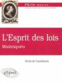 Montesquieu ; De L'Esprit Des Lois - Preview