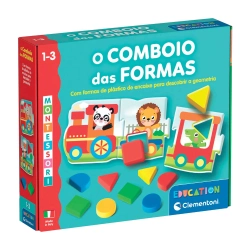 Capa do artigo Montessori - O Comboio Das Formas Clementoni Education 67467