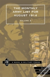 Capa do artigo Monthly Army List For August 1914 Volume Two