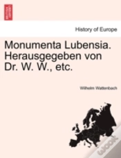 Capa do artigo Monumenta Lubensia. Herausgegeben Von Dr
