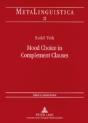Mood Choice In Complement Clauses - Preview