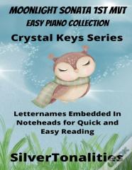 Moonlight Sonata For Easy Piano - Crystal Keys Series