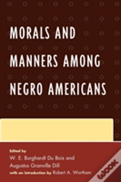 Capa do artigo Morals And Manners Among Negro Americans