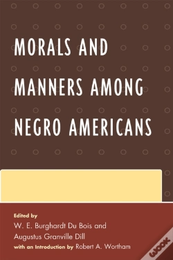 Capa do artigo Morals And Manners Among Negro Americans