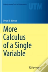 More Calculus Of A Single Variable