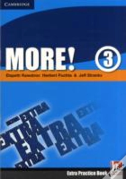Capa do artigo More! Level 3 Extra Practice Book