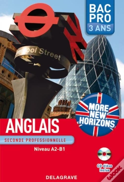 Capa do artigo More New Horizons ; Anglais ; Bac Pro ; Niveau A2-B1 ; Seconde Professionnelle