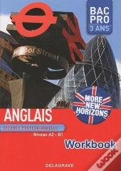 More New Horizons ; Bac Pro 3 Ans ; Niveau A2, B1 ; Workbook