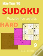 More Than -100 Sudoku Puzzles For Adults Hard Easy Solution 9