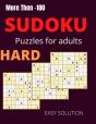 More Then -100 Sudoku Puzzles For Adults Hard Easy Solution - Preview