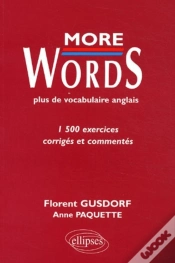 Capa do artigo More Words - Plus De Vocabulaire Anglais - 1500 Exercices Corrigés Et Commentés