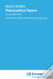 Moritz Schlick Philosophical Papers