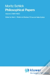 Capa do artigo Moritz Schlick Philosophical Papers