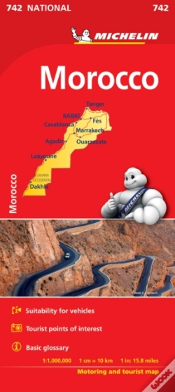 Capa do artigo Morocco - Michelin National Map 742