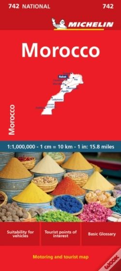 Capa do artigo Morocco - Michelin National Map 742