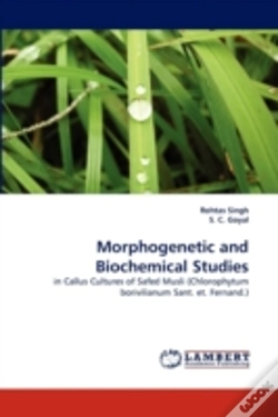 Capa do artigo Morphogenetic And Biochemical Studies