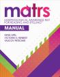Morphological Awareness Test For Reading And Spellingâ„¢ (Matrsâ„¢) Manual - Preview