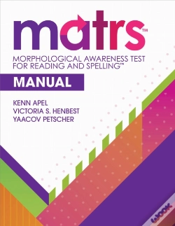 Capa do artigo Morphological Awareness Test For Reading And Spellingâ„¢ (Matrsâ„¢) Manual